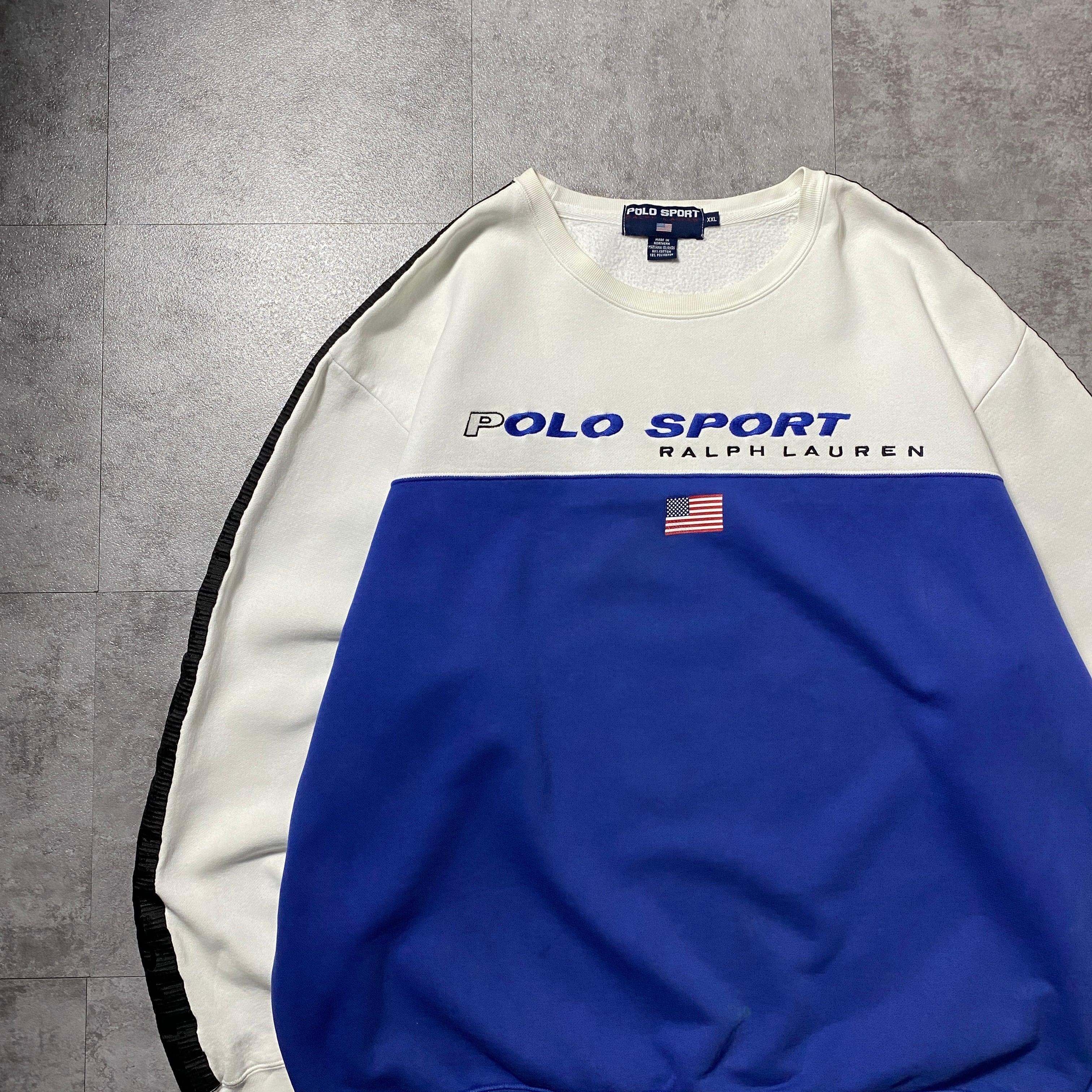 90's Ralph Lauren Polo Sport ラルフローレン ポロスポーツ 刺繍ロゴ