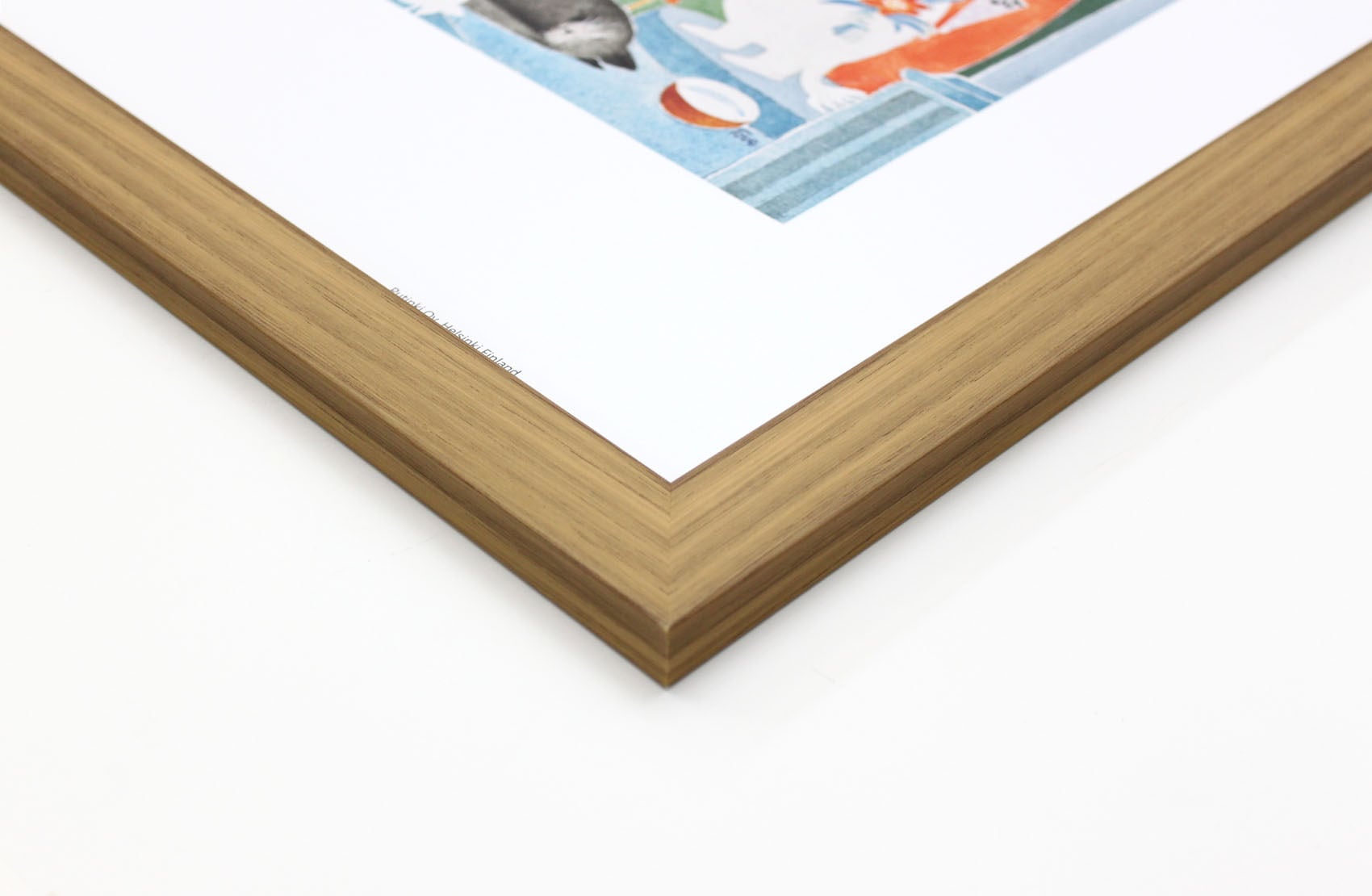 ムーミン 北欧 Putinki「デンジャラスジャーニー」送料無料 フレーム 展示用フック付アートポスター 絵画 インテリア アート