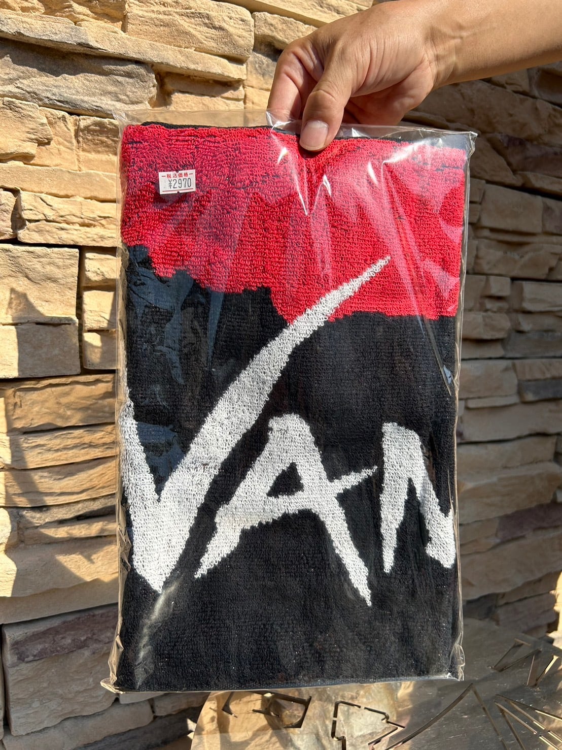 NANGAナンガ】LOGO FACE TOWEL ナンガロゴフェイスタオル カラー： RED