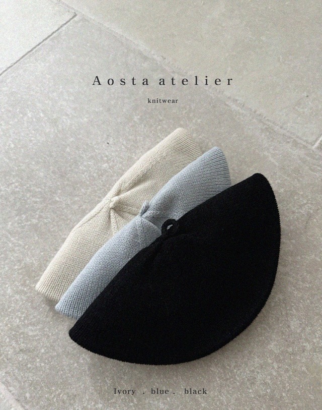 【即納】aosta / beret