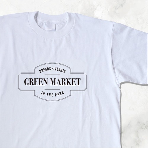 Green Market ロゴTシャツ