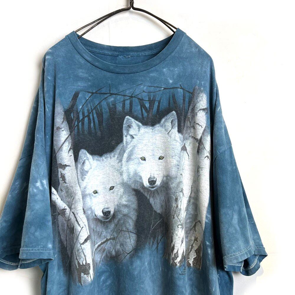 [THE MOUNTAIN] Vintage Animal Print T-shirt [1990s-] Vintage Animal Print  Tie Dye Tee | beruf powered by BASE