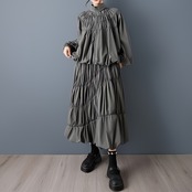 ギャザー バルーン トップス&スカート セレクト  00207