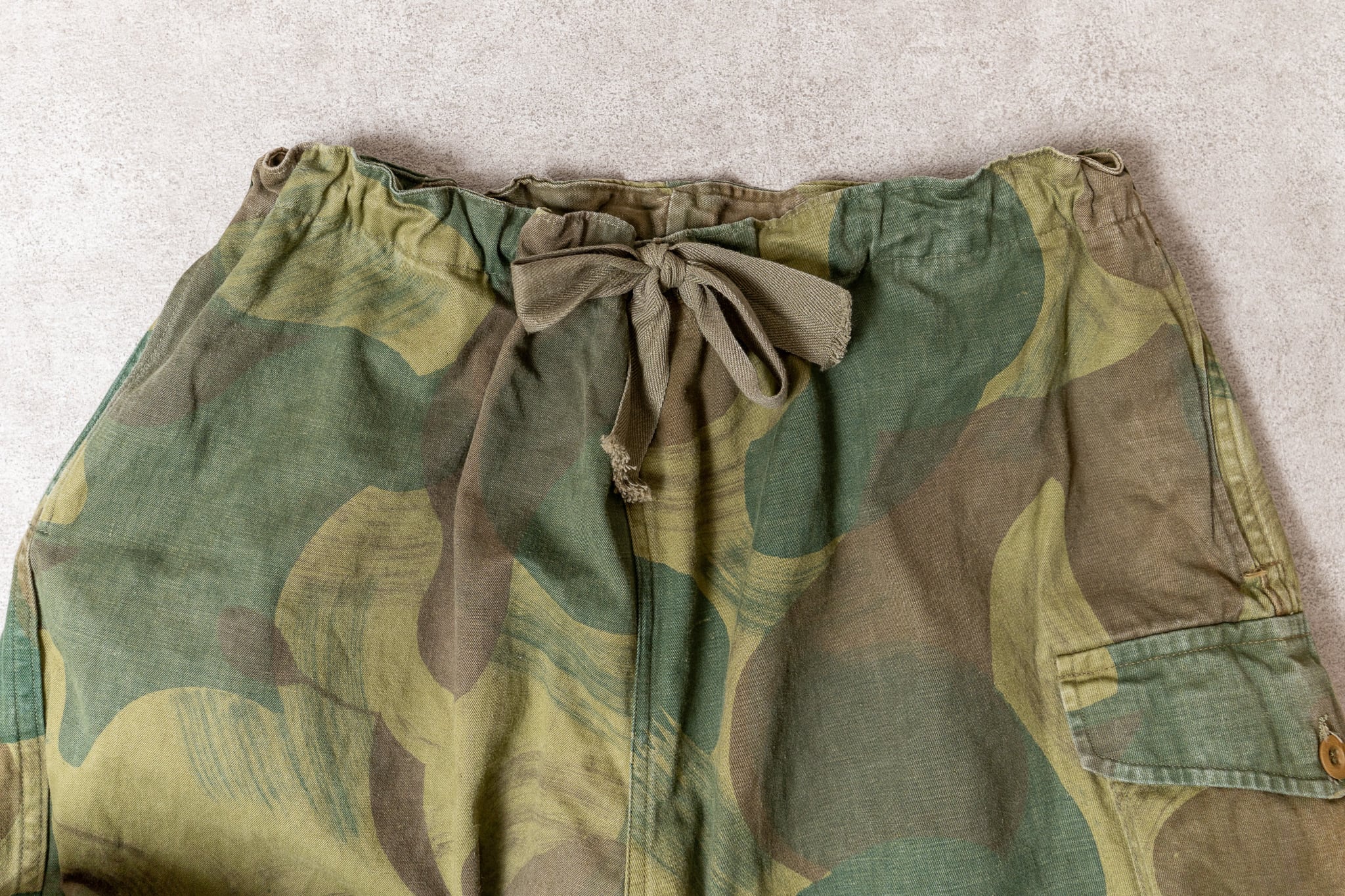 MINT】Belgian Army 50's Brushstroke Camouflage Trousers 実物