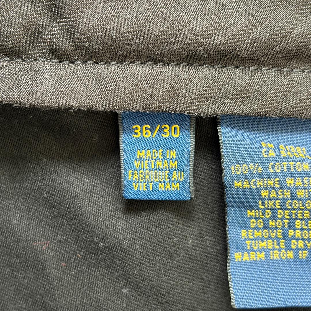ポロ ラルフローレン W36 ポロチノ チノパン 古着 ボトム 黒 21548 | fuufu