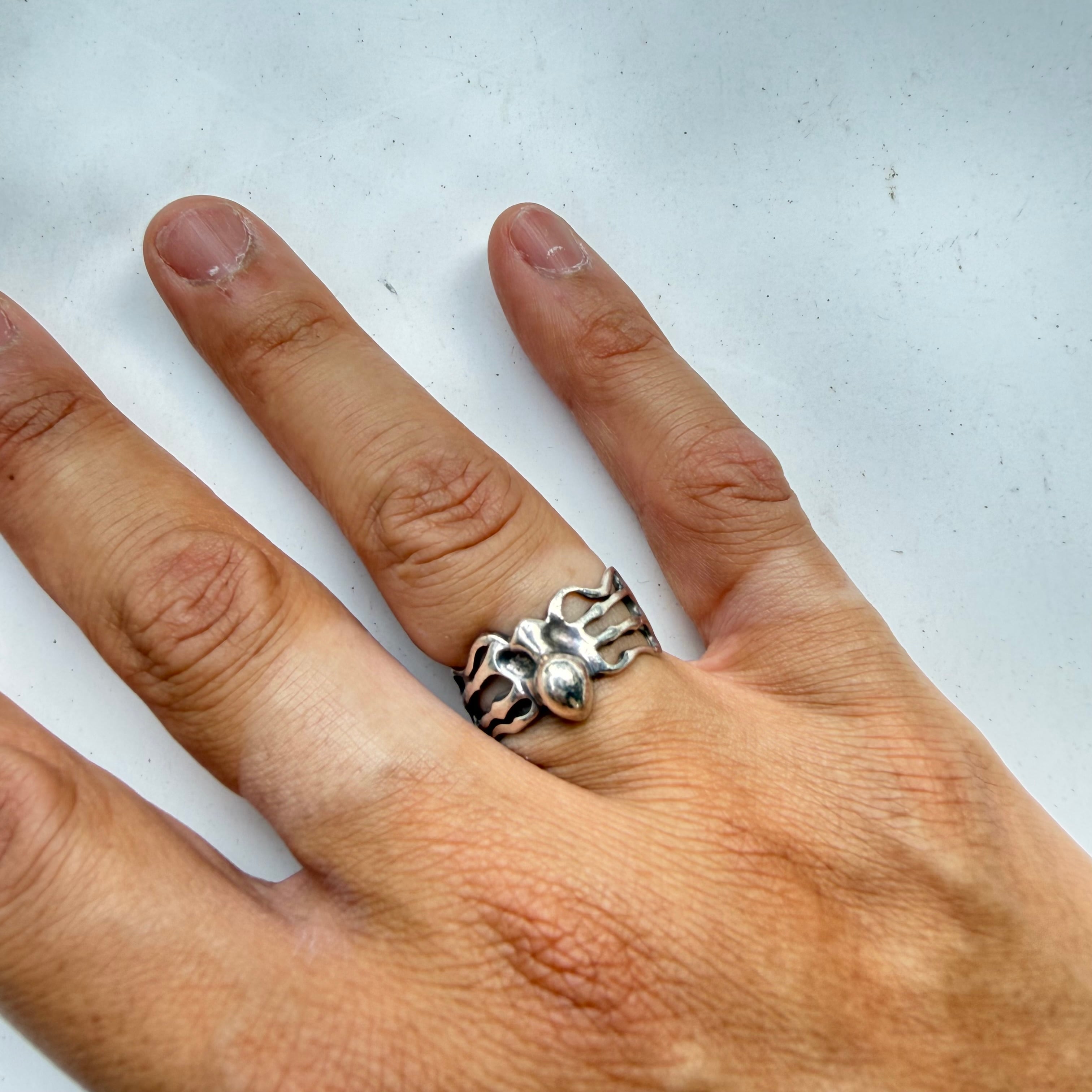 90's Vintage “Spider” Ring | 放課後の思い出