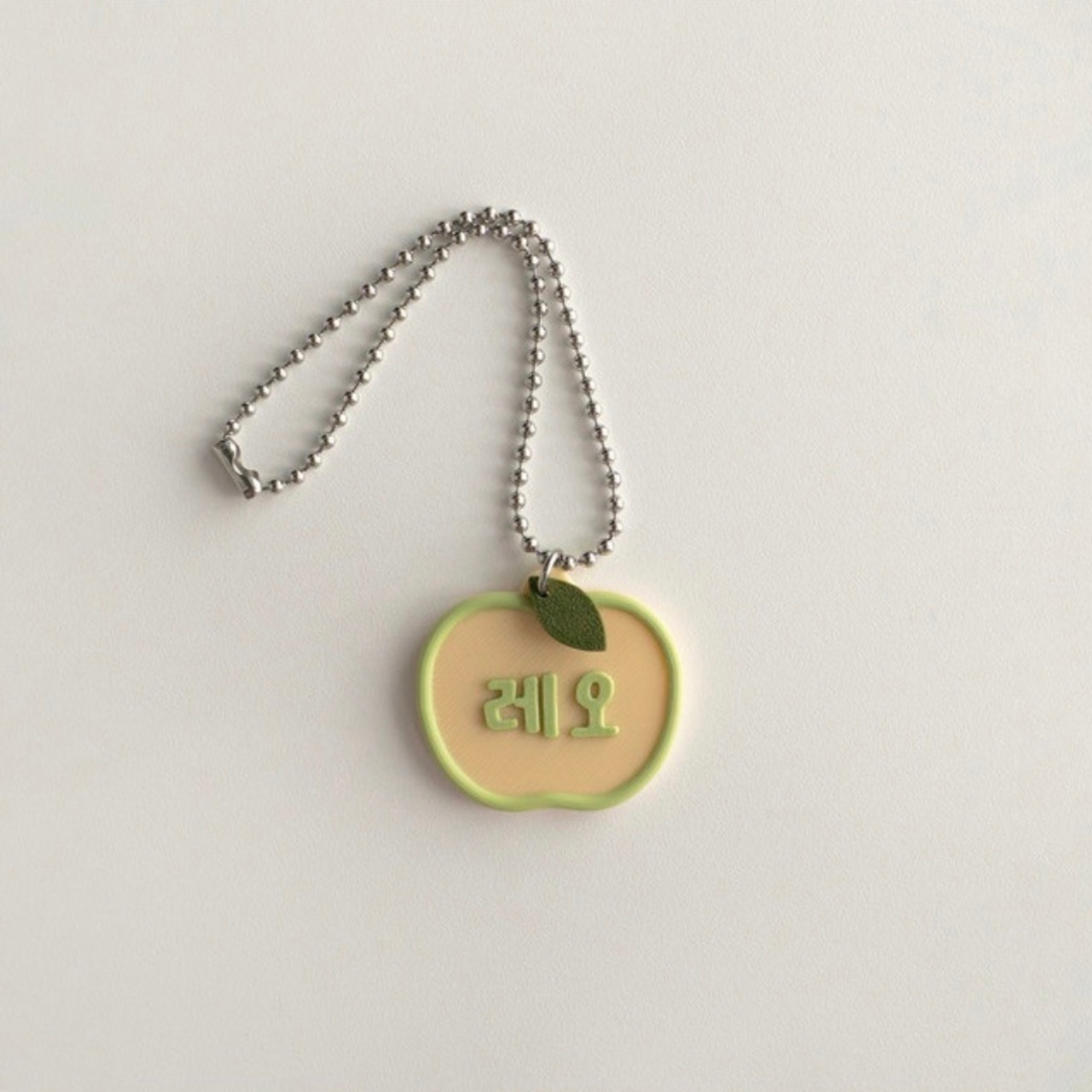 【予約】[ Snugroo ] Pet Necklace Surgical｜Green Apple（季節限定） - 2