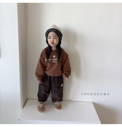 ザゴグマ / THE GOGUMA / バーバラ刺繍トレーナー / 韓国子供服 / ジュニア / 26winter〖取寄〗*JS~JL*