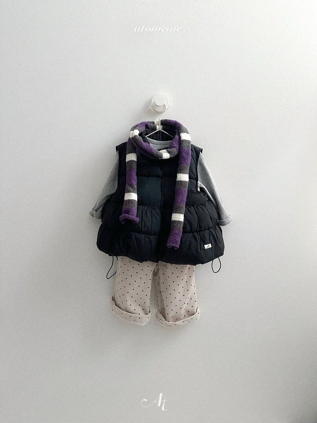 予約⌇atomeme/ Pongle padded vest