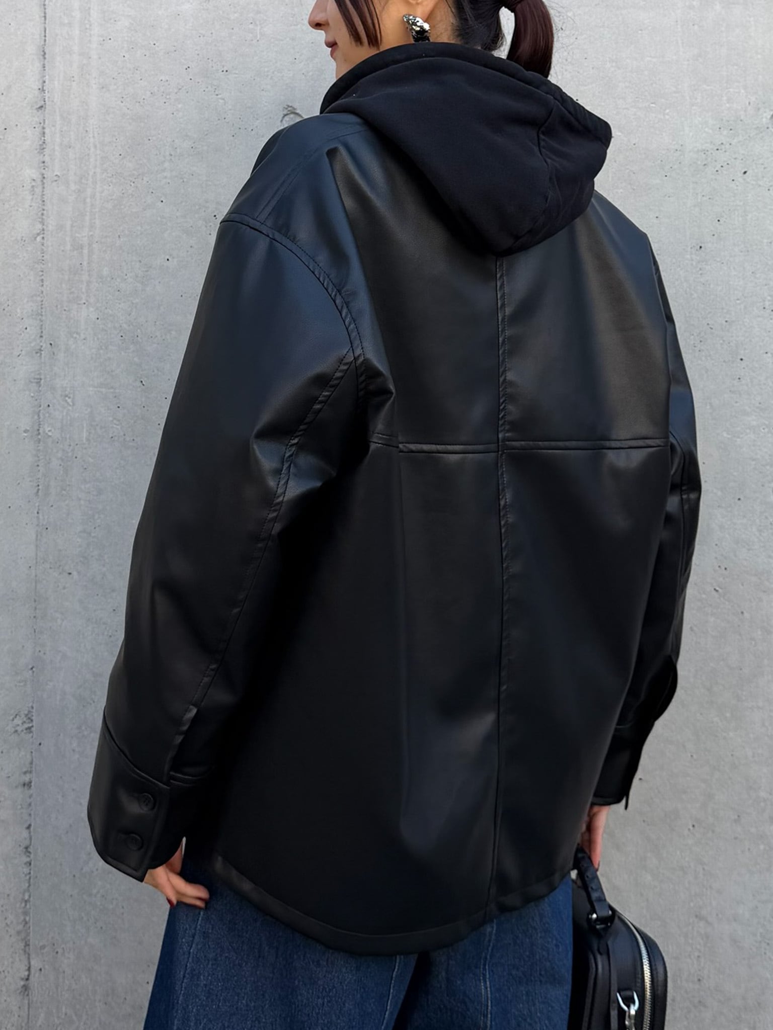FAUX LEATHER JK（ﾌｪｲｸﾚｻﾞｰｼﾞｬｹｯﾄ）【7543117】 | CIEL'AIR