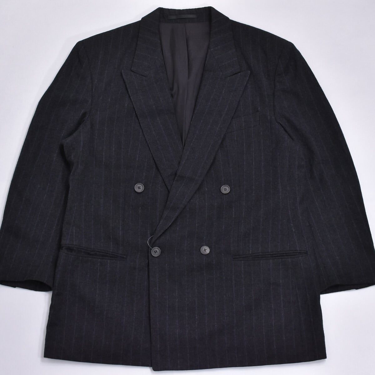 80s~ HUGO BOSS ヒューゴボス ダブルブレスト ストライプ 80s~ HUGO BOSS ヒューゴボス ダブルブレスト ストライプ