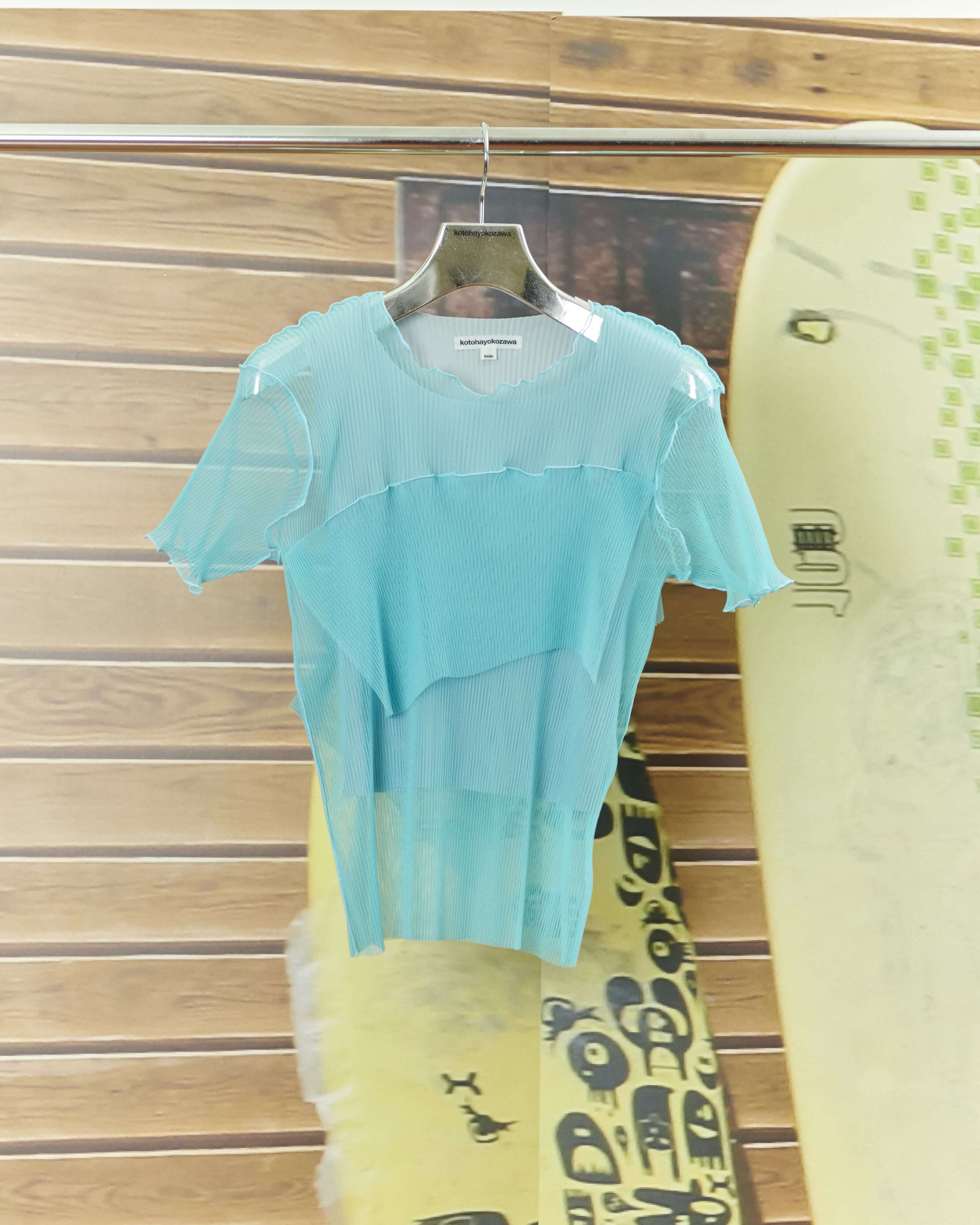 kotoha yokozawa - GHOST TODO TOP *SHORT SLEEVE +INNER ：Ramune