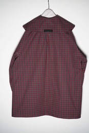 〈 GRIS 23AW 〉 Big collar shirt / GR23AW-SH003 / Red / L〜XL（135-160）