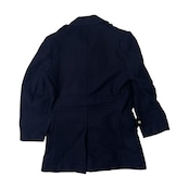 VAN JAC ヴァンヂャケット 刻印銀ボタン メルトンウール Pコート M/ネイビー