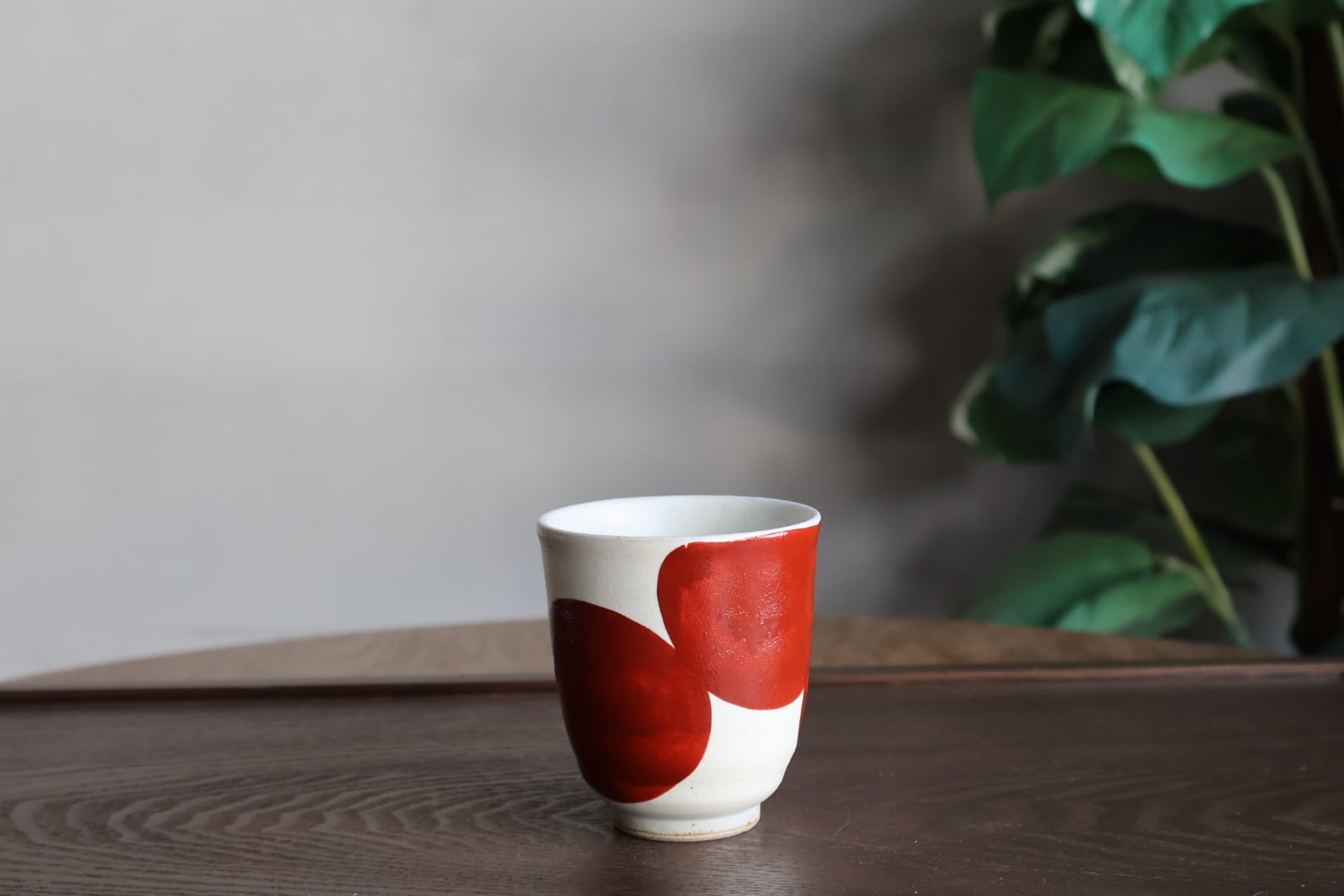 波佐見焼 円 Madoka コップ小(赤)