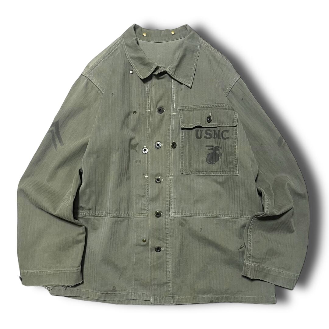 【Military】1940's USMC P-44 ヘリンボーンツイルジャケット