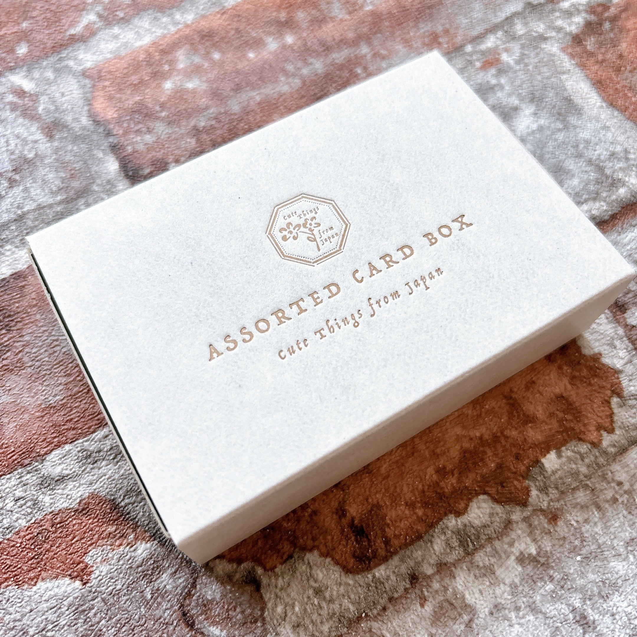 Cute Things from Japan コラボ」 Assort card box 活版印刷 大枝活版