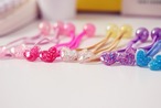 【即納】2点セットキラキラハートヘアゴム(再入荷)