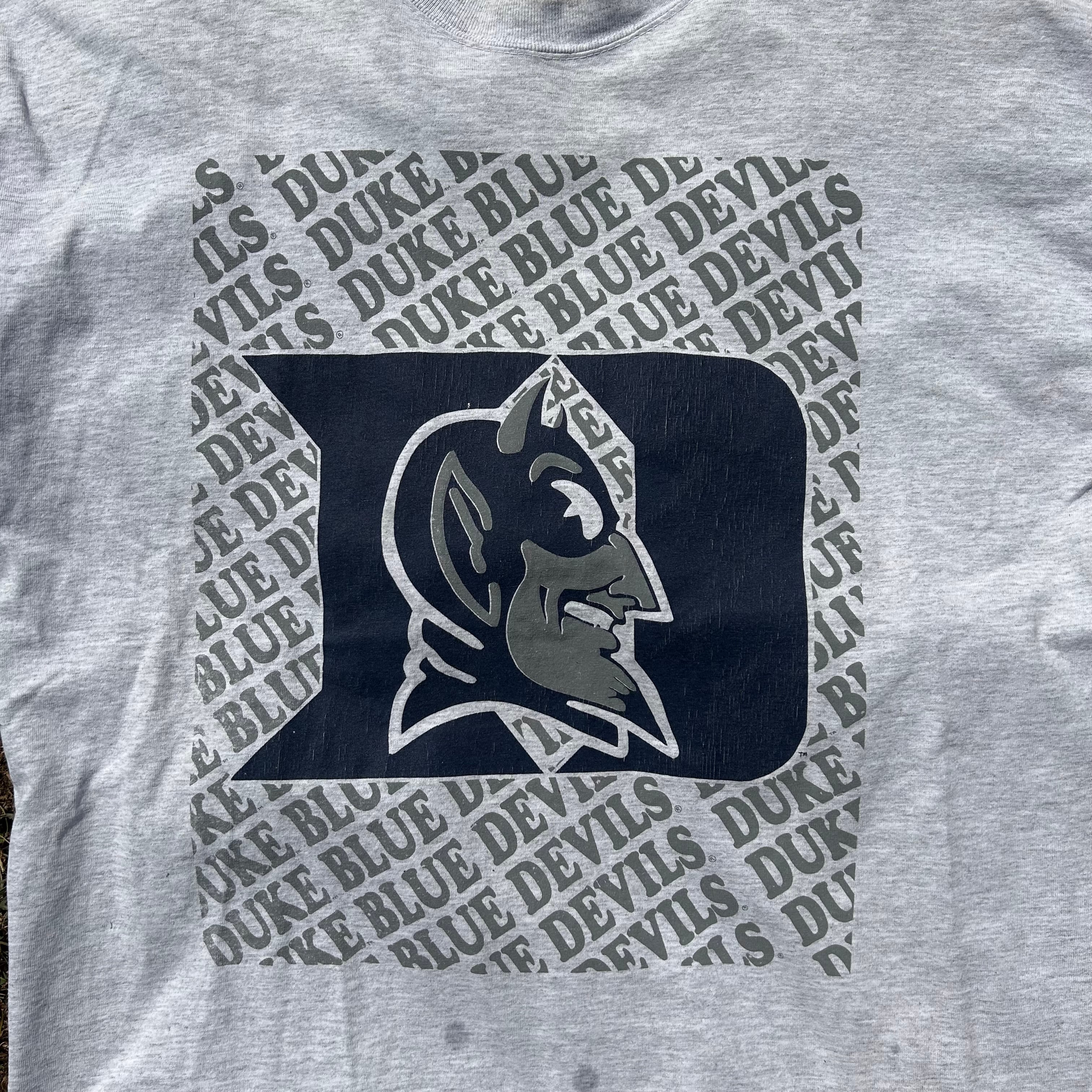 90s NCAA Duke University Blue Devils T-shirt | steez 【スポーツ