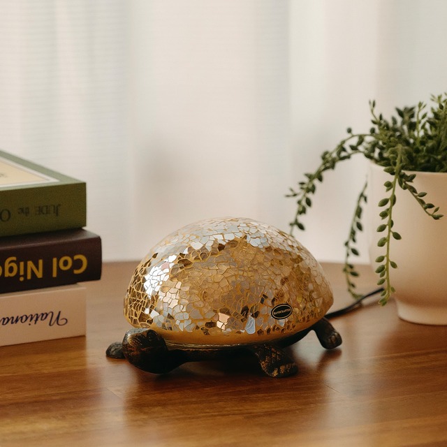 Mosaic Tortoise Lamp （リクガメのランプ）