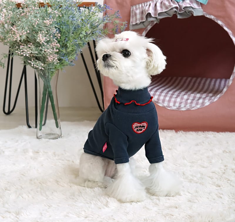 ラブリーTシャツ S~2XL / 犬の服 犬服 ペット洋服 ドッグウェア ペット用品 小型犬 中型犬