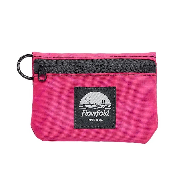 Flowfold（フローフォールド）Essentialist Mini Pouch -HotPink　ミニポーチ