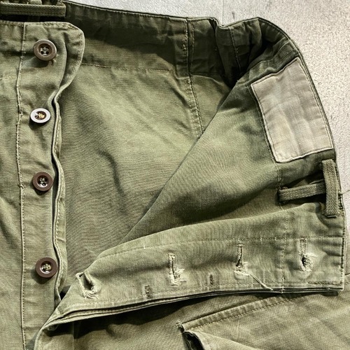 60s オランダ軍 実物 ダブルフェイスパンツ w30 詳細写真10
