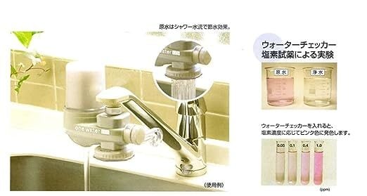 素粒水】ワンウォーターECO 浄水器 活水器 蛇口直結型 素粒水】ワンウォーターECO 浄水器 活水器 蛇口直結型