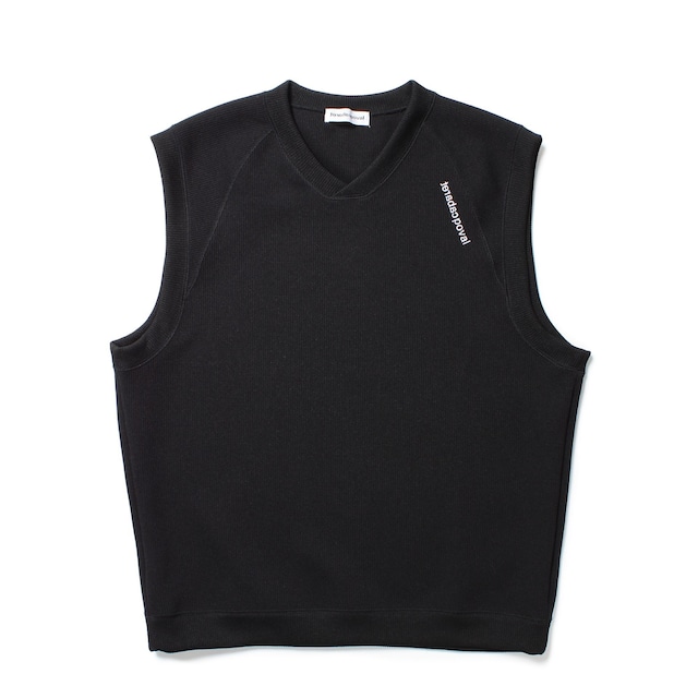 CABARET POVAL / RAGLAN VEST - BLACK