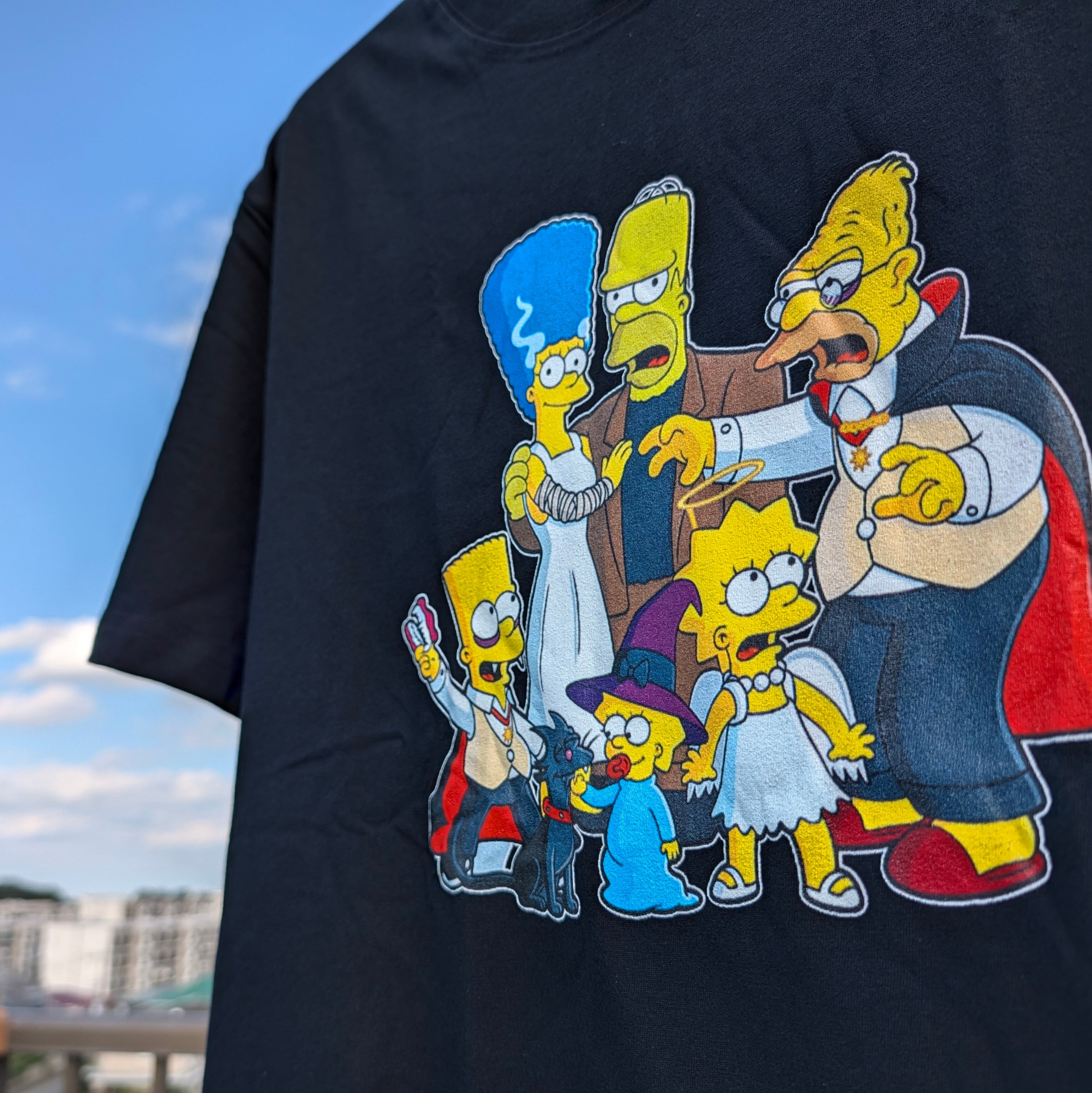 ✨️HAPPY HALLOWEEN✨️【 The Simpsons( ザ・シンプソンズ ) 】シンプソンファミリーHALLOWEENコスプレTシャツ♡〚アメリカン雑貨 アメトイ〛