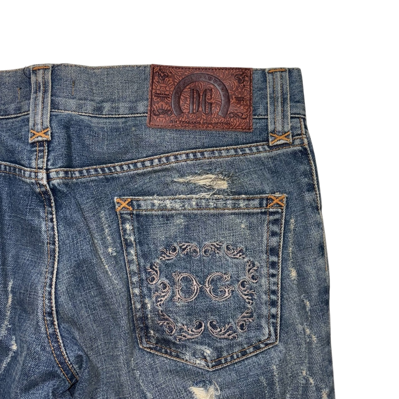 DOLCE&GABBANA denim pants