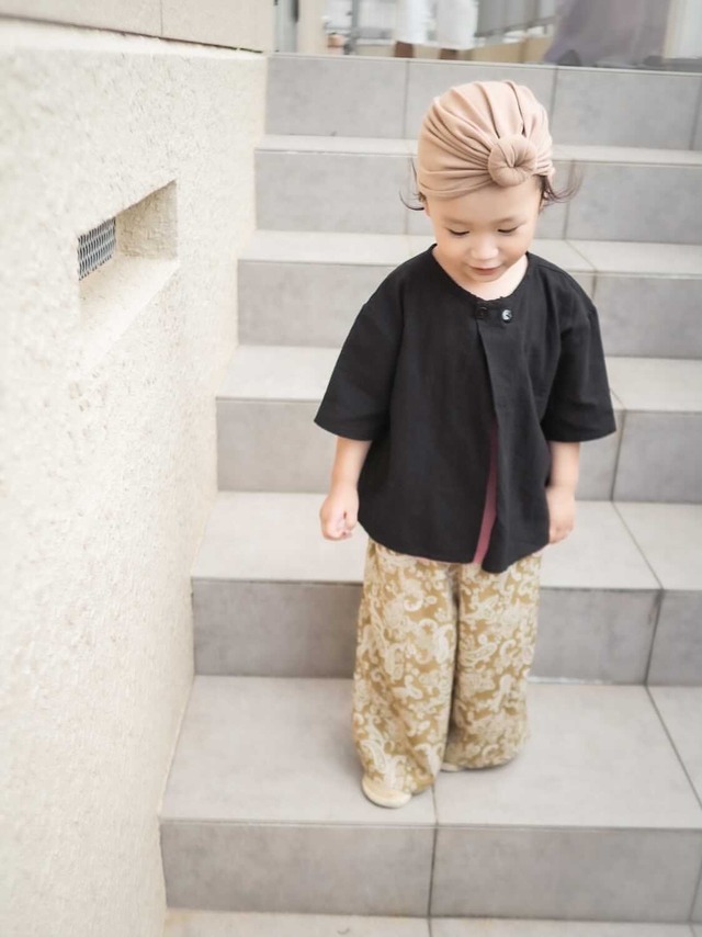 donut turban (stone)ドーナツターバン　ストーン(茶)