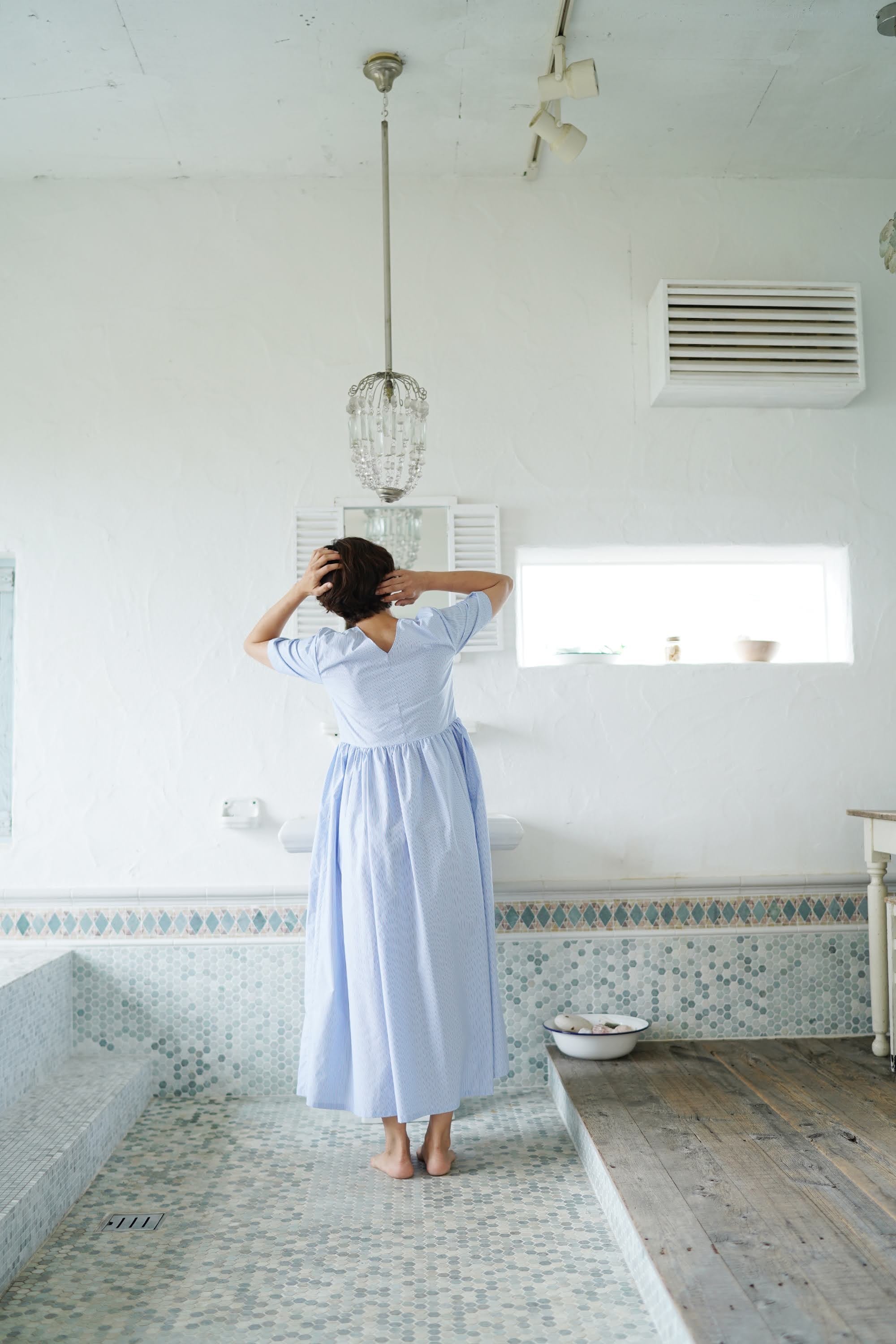 EVERYDAY DRESS stripe long | THE9SHOP 