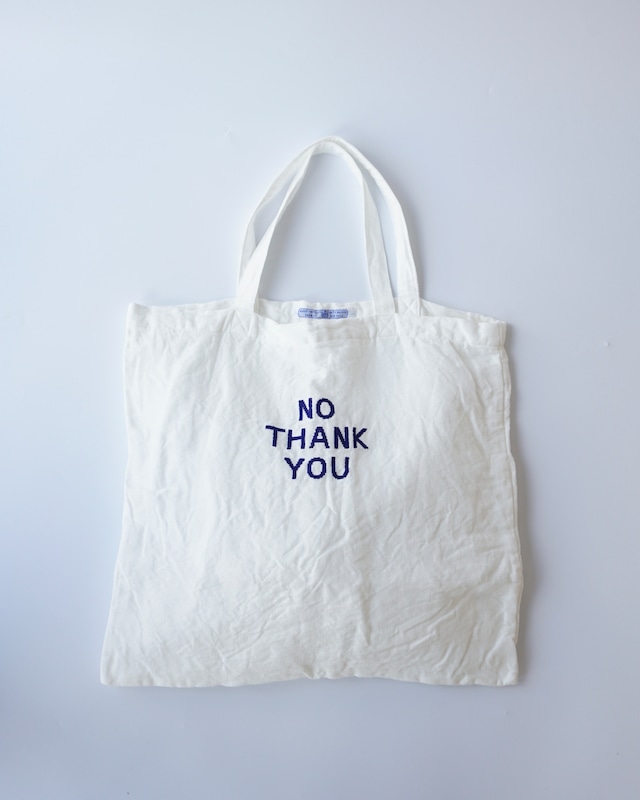 R&D.M.Co- Tote bag 〈NO THANK YOU〉
