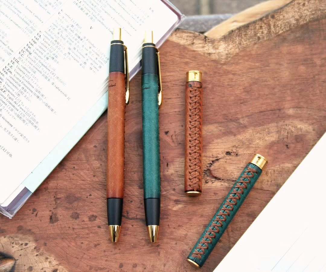 革軸ペン 【プエブロ コニャック】 | Schicksal