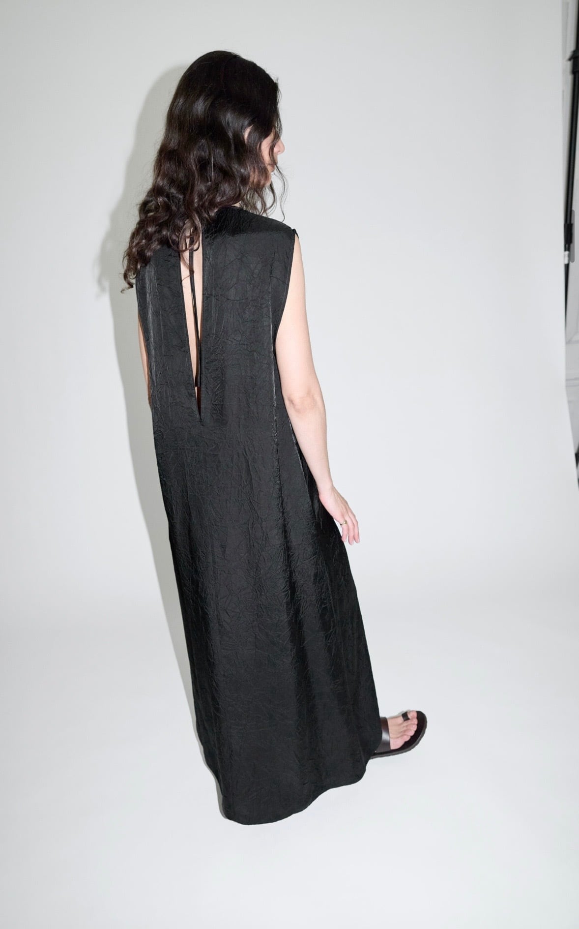 Cristaseya  [ROUND NECK LONG DRESS]