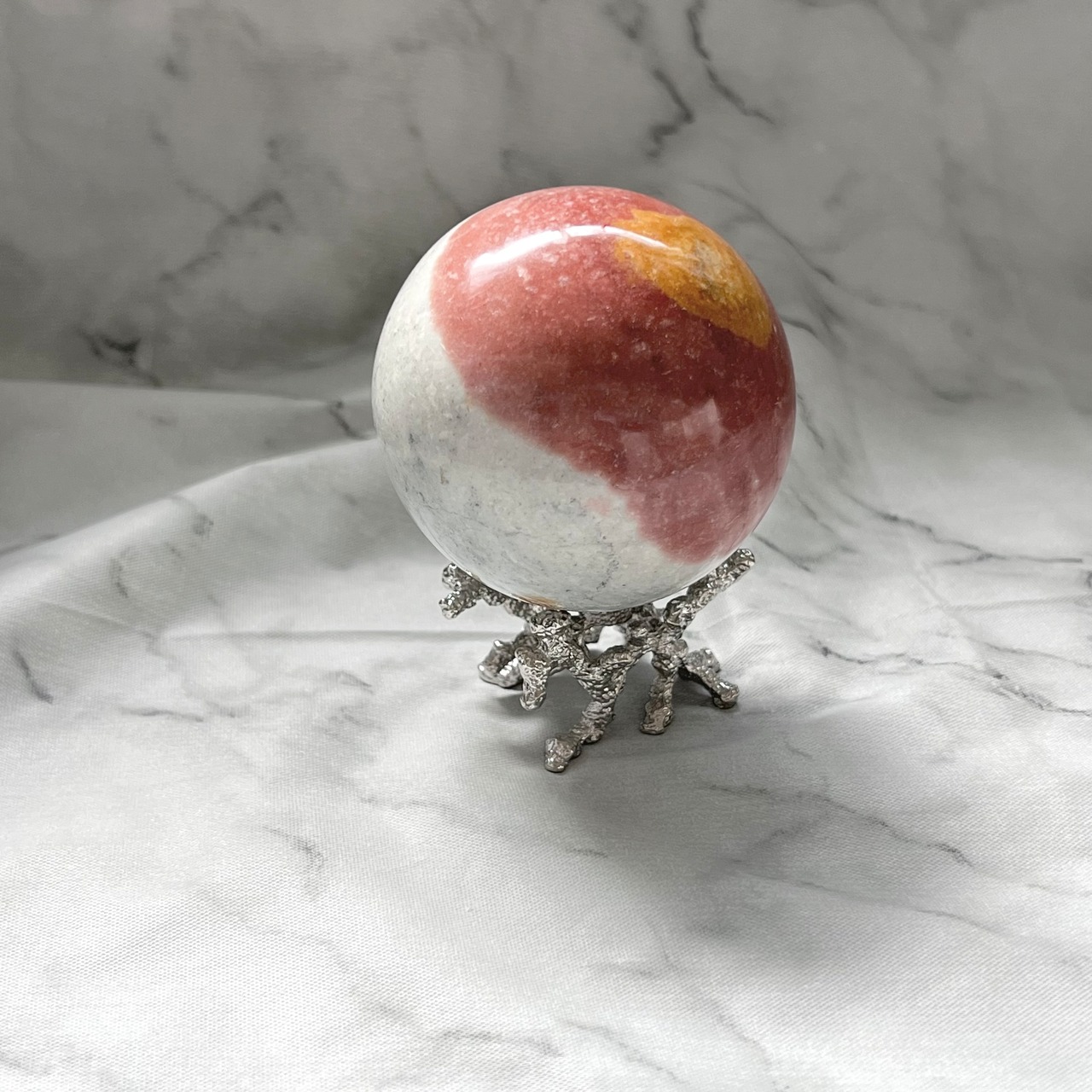 オーシャンジャスパースフィア*天然石丸玉*天然石インテリア*置き物