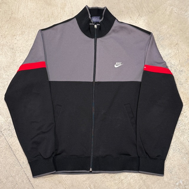 NIKE TRACK JACKET BLACK/GRAY OLD
