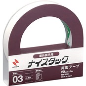 ニチバン 両面テープ ナイスタック (屋外掲示) 20mm×5m NW-N20