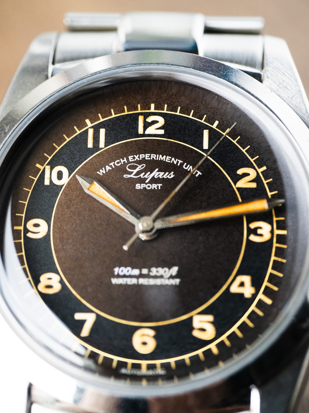 WMT Lupas – Tropical Dial / Aged- Limited Edition / Metal Bracelet + Leather Strap Set