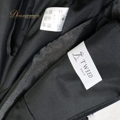 パーティドレス ツイードドレス TWEED DRESS ワンピース ドレス ブラック系 黒 シルバー 演奏会 パーティ 発表会 ロングドレス 無地 ノースリーブ ロング丈 フォーマルドレス イベント 上品 清楚 大人可愛い フォーマル 発表会衣装 結婚式