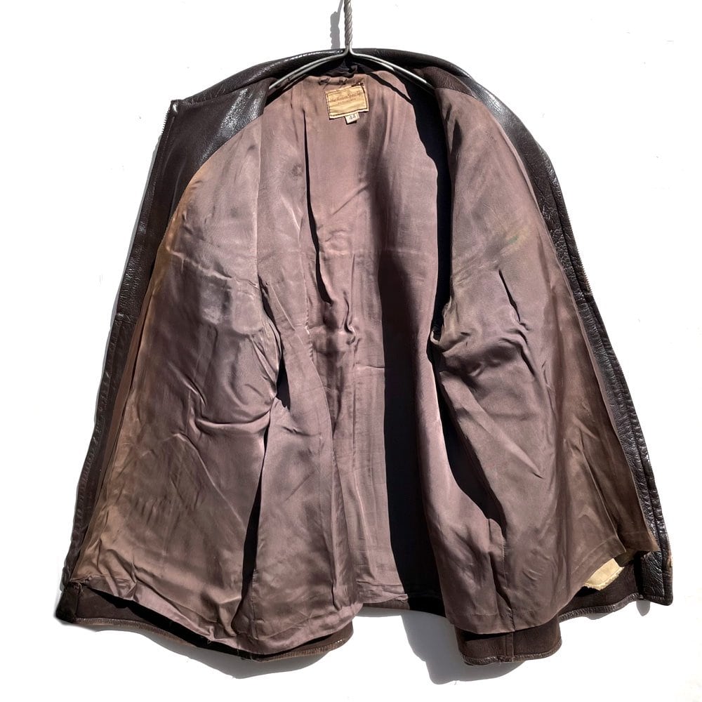 Mid Western Sport Tags] Deerskin Western Leather Jacket