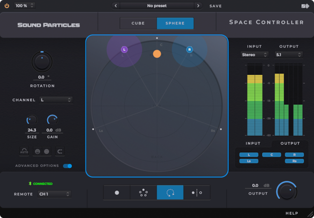 SOUND PARTICLES - Space Controller Standard（スペース・コントローラ・スタンダード）