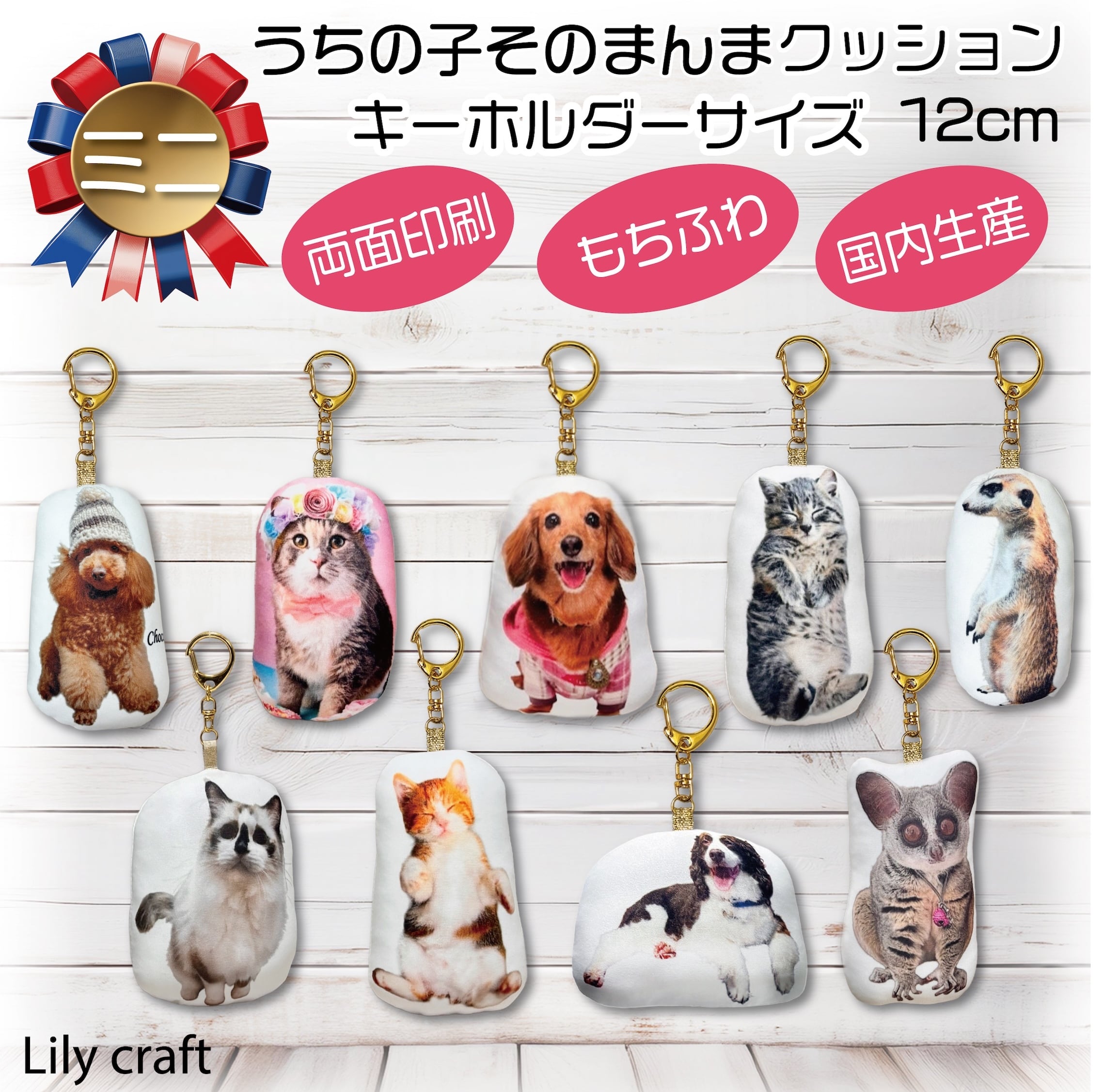 うちの子クッション　ミニミニサイズ