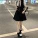 ハイウエストプリーツジャンスカ ・78492