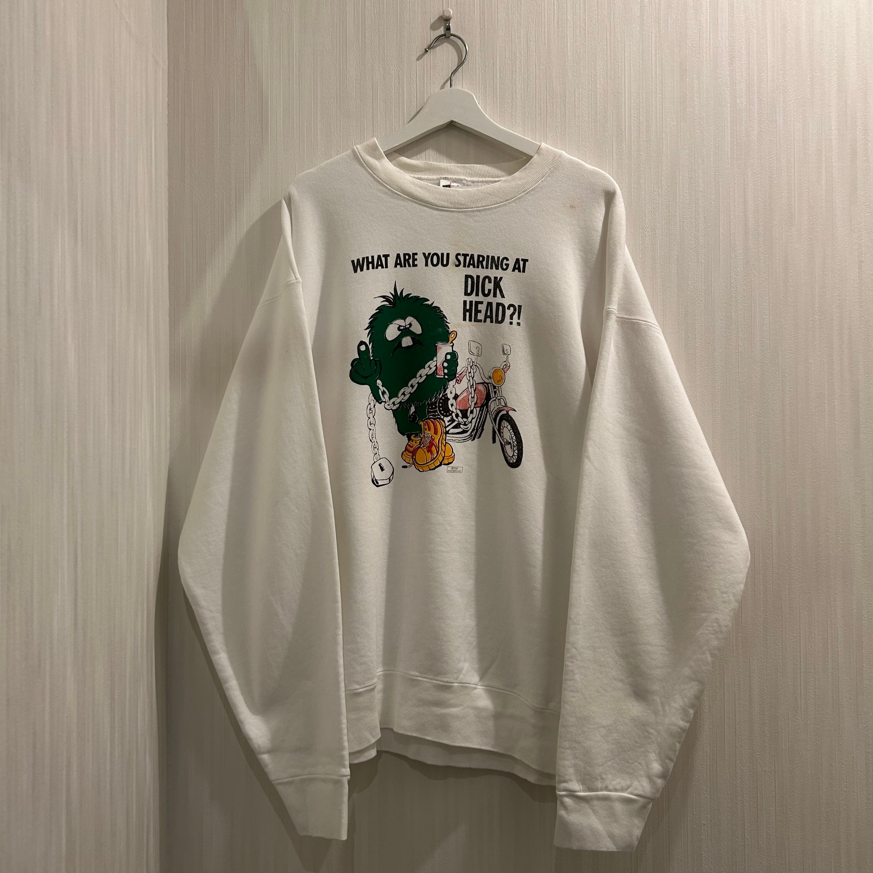 Dead Stock!! 1990s Kamacho Monster "Miss Print" Sweat ②【高円寺店】