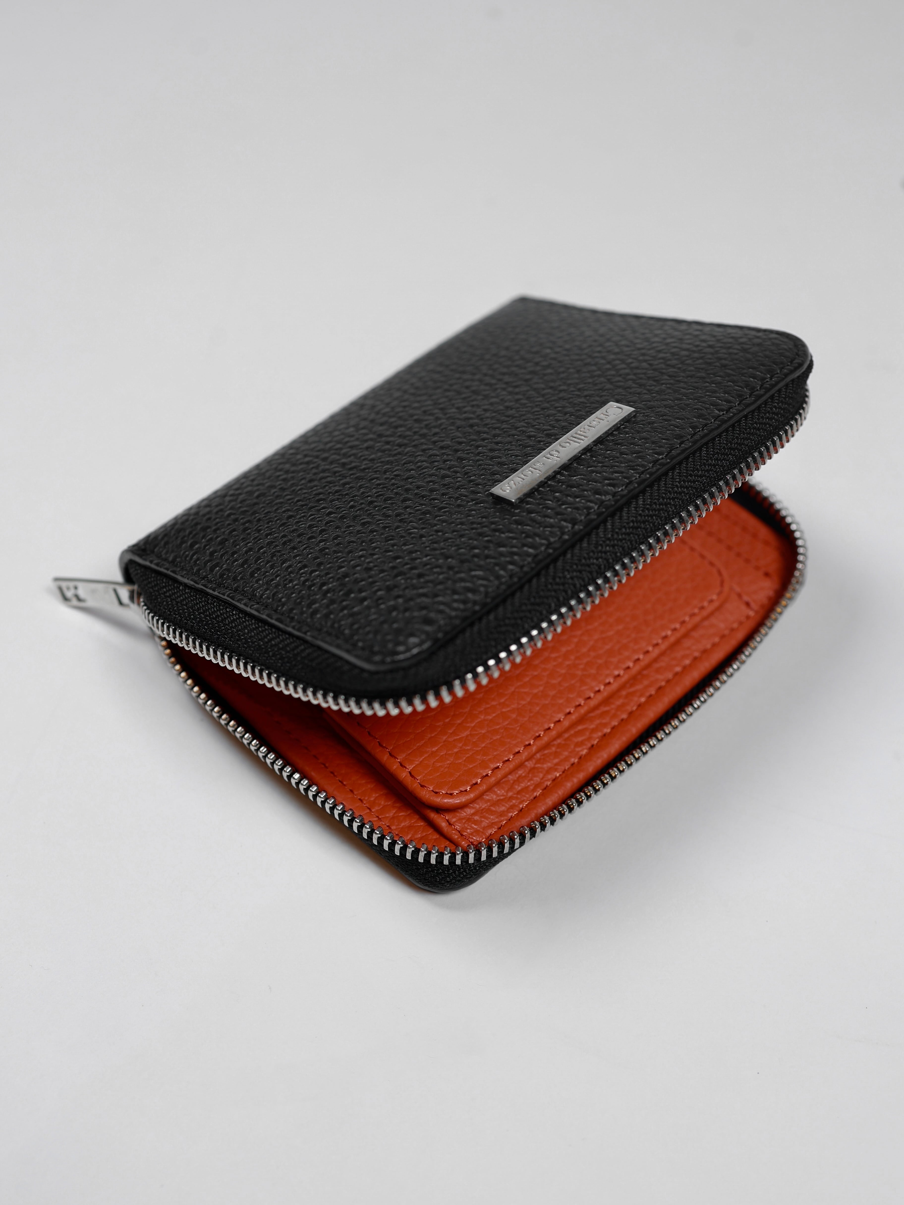 即納在庫あり】Italian Emboss Middle Wallet 【イタリア・マスト