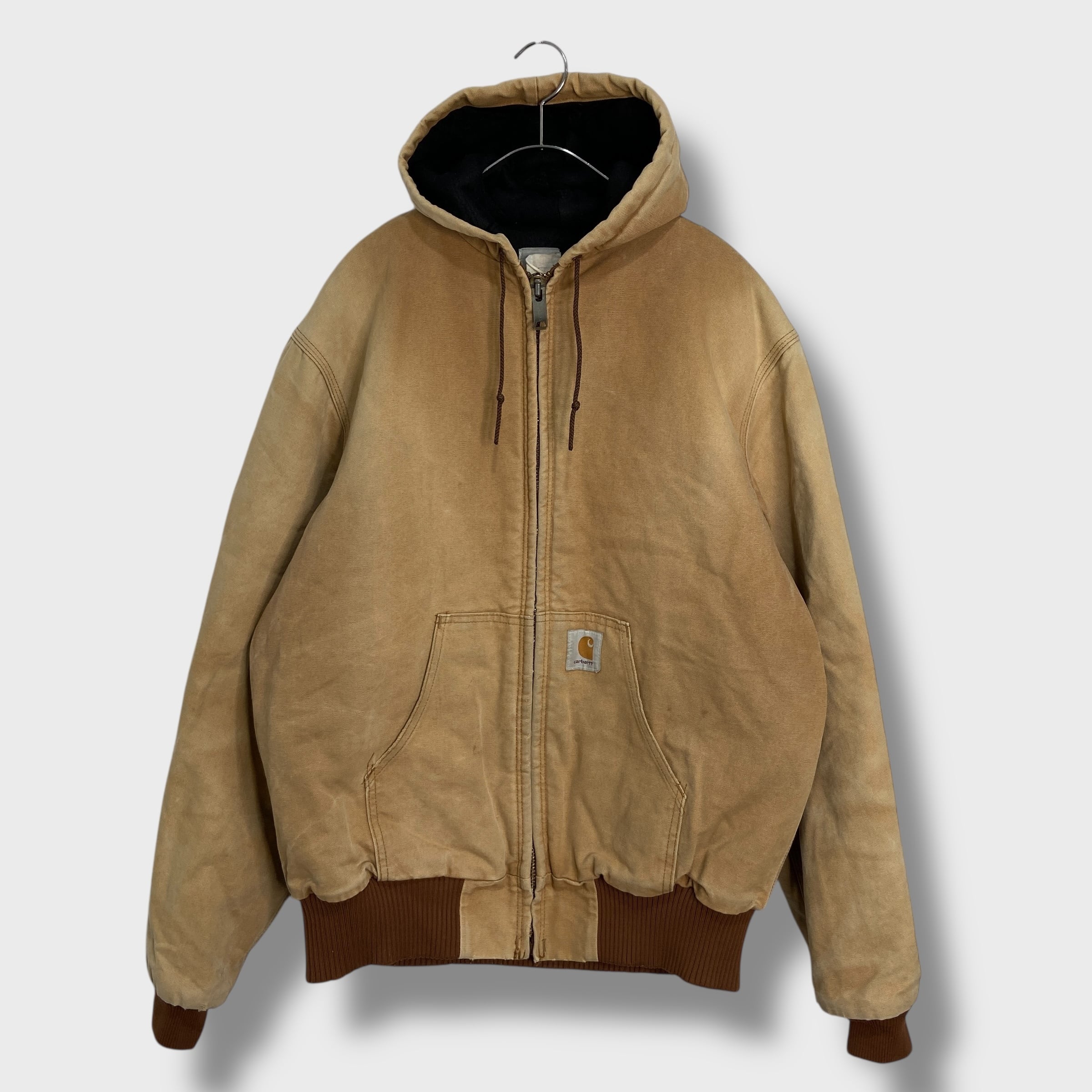 【USA製】90s カーハート アクティブジャケット J06CHT フェード carhartt カーハート アクティブジャケット フェード 90s 00s | 古着屋 Uan