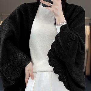 レースニットカーディガン 4color W00981