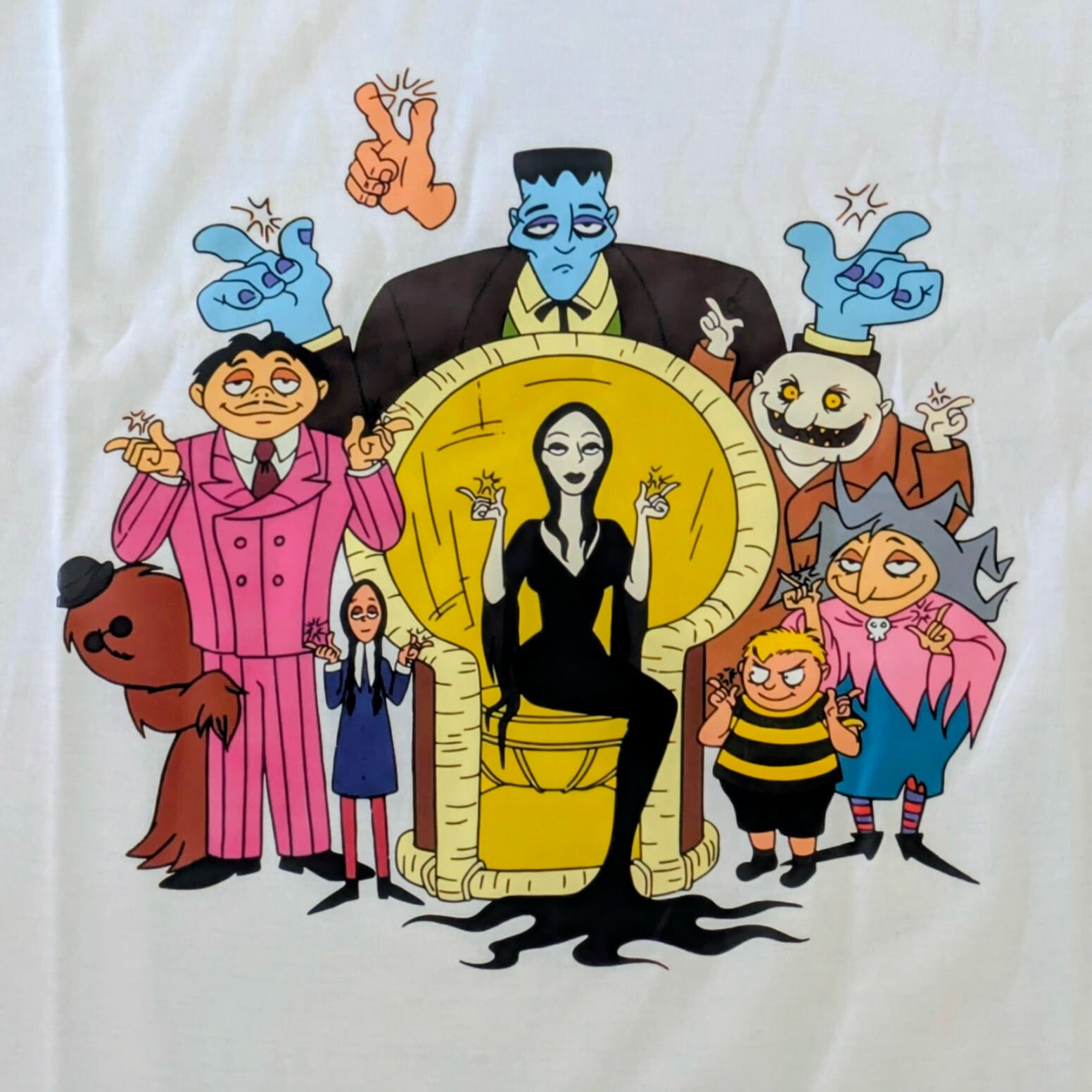 【 The Addams Family （アダムス・ファミリー） 】映画Tシャツ / Tシャツ / 90年代映画〚アメリカン雑貨 アメトイ〛